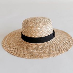 Barcelona Straw Boater hat